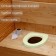 Silent toilet seat, 46 × 40 cm, polyurethane foam, mix