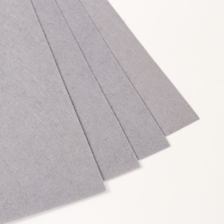Fetr 1 mm "gray" set 4 sheets 30x40 cm-2