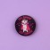 The sunset icon for Halloween "Unicorn Vampire", D = 56 mm.