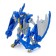 The Dinobot robot is transformed, 5 types, gathered in 1 robot