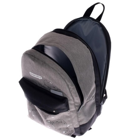 Youth backpack, 38 x 28 x 19 cm, ergonomic back, calligrata e "cats"-14