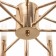 Sigrid chandelier 12xg9 gold 66x66x65 cm