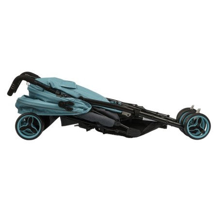 Stroller walking children's indigo punto, folds into a cane, blue color-7