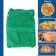 Wipe vegetable, green, 45 x 75 cm, 25 - 30 kg