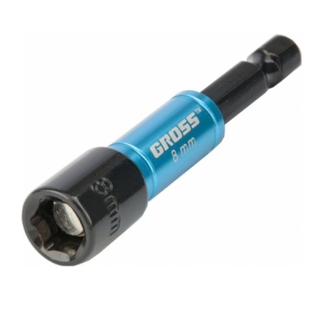 Bit with the end head Gross, Nut-Driver, S2 steel, magnet, 8 mm