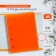 A notebook on rings A5 80 sheets in Calligrata Calges Orange, plastic cover, offset block