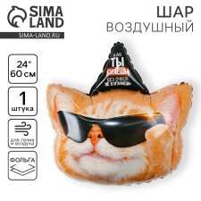 Шар фольгированный 24" «Ты сияешь», без подложки