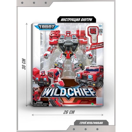 Tobot transformer toy "Detectives of the Galaxy. Wild chef "-4