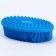 Baby silicone washcloth for swimming babies, blue color