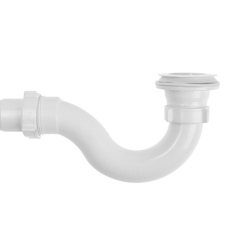 Siphon for shower pallet ORIO A-72589.1 1/2 "x40 mm, plastic. Issue, with corrugation 40x40/50 mm-2