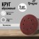 Circle of abrasive grinding under the "Velcro" tundra, perforated, 150 mm, P100, 5 pcs.