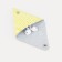 Monetnik on the button, yellow color