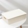 Storage basket with a birch bark cover, 7.5 l, 35 × 24.5 × 10.5 cm, ivory color