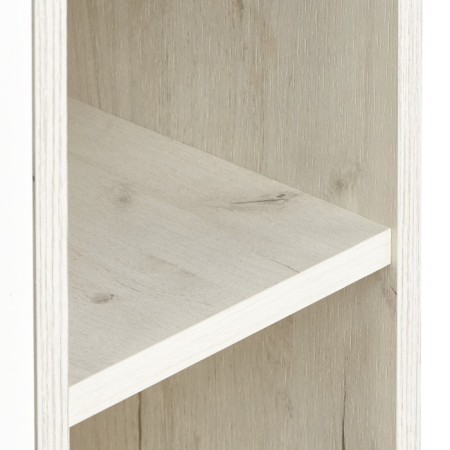 Aquaton “Fly” wardrobe 1-spine, white color, oak craft left-4