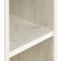 Aquaton “Fly” wardrobe 1-spine, white color, oak craft left
