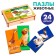 Puzzle double “animals” (puzzle), 12 puzzles, 24 details
