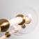 Crocus chandelier 15 cm, D 60 cm, 1x30W LED