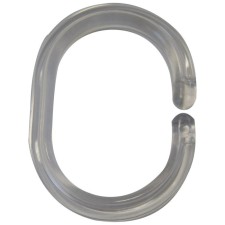 Rings for the bar 12pcs transparent