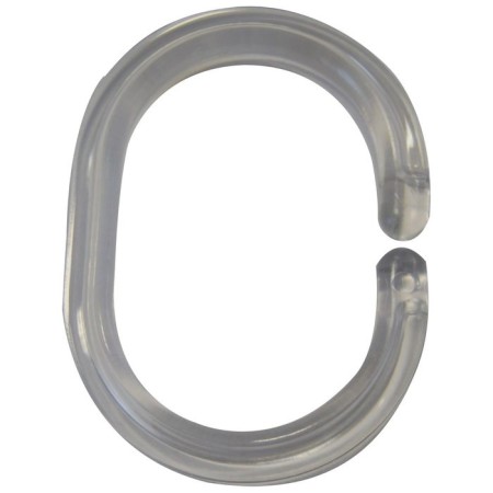 Rings for the bar 12pcs transparent