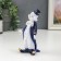 Souvenir Ceramics "Clown with Player Map" Cobalt 13x5.5x8 cm