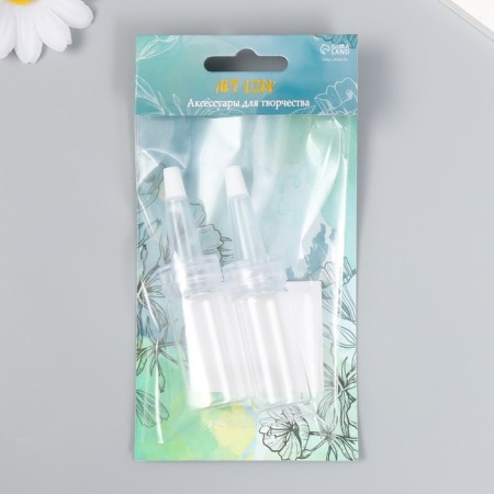 Decor for creativity Glass "A bottle of nose" 25 ml set 2 pcs 8x2x2 cm-3