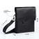 Male bag, black color