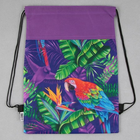 Spring for shoes "Bright tropics" non -core canvas, size 30 x 40 cm-1