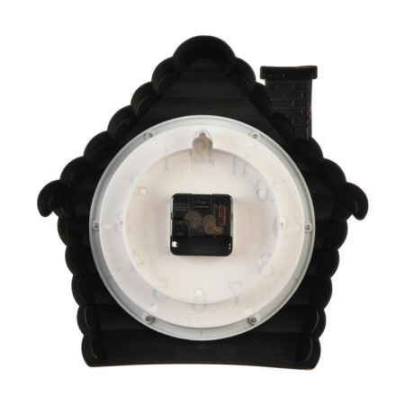 Watch Wall Interior "House", silent, D-18.5 cm, 30 x 30 cm, aa-2