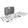 The instrument set Kraft KT700869, 1/2 ", 1/4" 12-sided heads, 107 items