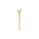 Combined Key Rexant 12-5815-2, yellow zinc, 24 mm