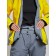 Ski jacket female winter, size 50, yellow color
