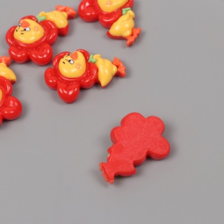 Decor for creativity Plastic "Diplon in the Flower hat" set 5 sh 3.5x2.5x1 cm-1