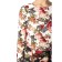 Female dress, size 42, blue, white color