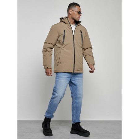 Sports male winter, size 58, beige color-2