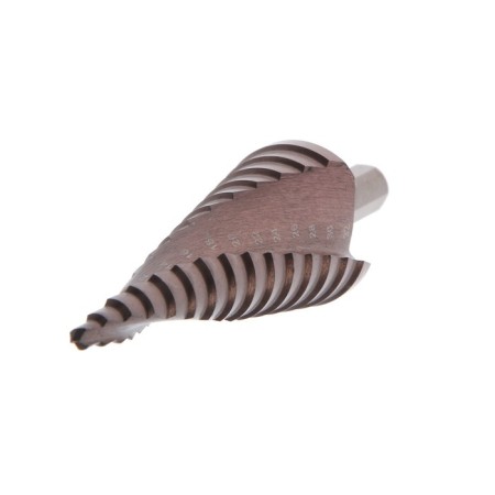 Drill step tundra pro, hss-CO, spiral profile, trihedral shank, 4-32 mm