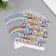 Scrapbooking Paper "Travel" density 180 grams set 10 pcs 15.5x17 cm