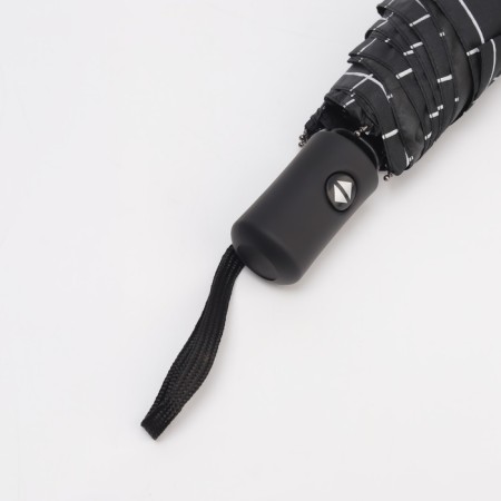Automatic umbrella “Carbriet”, windproof, 3 additions, 8 spokes, r = 48 cm, black color is black-7