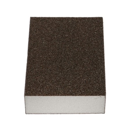 Sponge abrasive grinding tundra, solid, 100 x 70 x 25 mm, p80-1