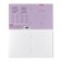 Notebook of 12 sheets in the Erichkrause Classic Class, purple