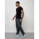 Cargo jeans men, size 44-46, dark gray color
