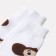 Nosk children's kaftan Cheburashka, size 18-20 cm, white
