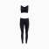 Women's suit Adidas (TOP/Leggings), black color, size L