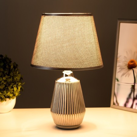 Barie table lamp E14 40W chrome 22.5x22.5x35 cm Risalux-1