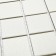 Ceramic mosaic Bonaparte Arne White, 306 x 306 mm