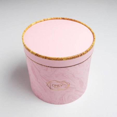 A set of boxes of thin cardboard 3 in 1, gift packaging, “marble”, 12 x 12 - 18 x 18 cm-8