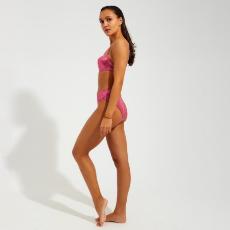 Separate Minaku Minaku swimsuit, pink color, size 42-6