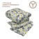 Bed linen 1.5 joint venture, size 150x215 cm, 145x215 cm, 70x70 cm - 2 pcs