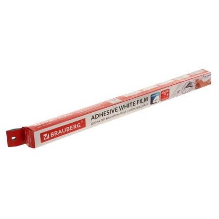 Board-panel marker self-adhesive 45 x 100 cm, brauberg, white, in roll-6