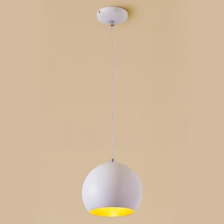 Suspended lamp Citilux "Omi" CL945110, 18x18x25 cm, 1x75W, E27, white color-2