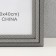 Photo frame plastic 30x40 cm "Staircase with rhombuses" gray 2x33x43 cm